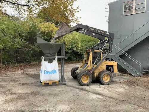 Example of BagPak 1100-DT-IH super sack filling system
