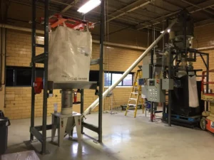 FormPak Screw feeder setup